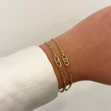 Load image into Gallery viewer, Authentic repurposed Louis Vuitton monogram flower bracelet - select which style