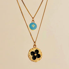 Load image into Gallery viewer, Authentic repurposed Louis Vuitton monogram set - two necklaces