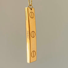 Load image into Gallery viewer, Authentic repurposed Cartier love necklace