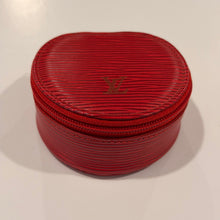 Load image into Gallery viewer, Authentic pre loved Louis Vuitton leather jewelry case - smaller
