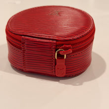 Load image into Gallery viewer, Authentic pre loved Louis Vuitton leather jewelry case - smaller