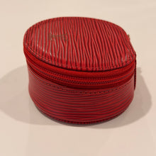 Load image into Gallery viewer, Authentic pre loved Louis Vuitton leather jewelry case - smaller