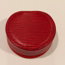 Load image into Gallery viewer, Authentic pre loved Louis Vuitton leather jewelry case - smaller
