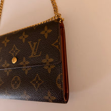 Load image into Gallery viewer, Authentic Louis Vuitton crossbody wallet