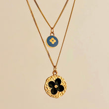 Load image into Gallery viewer, Authentic repurposed Louis Vuitton monogram set - two necklaces
