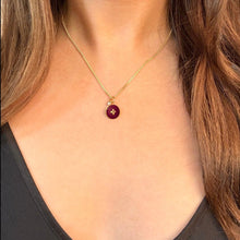 Load image into Gallery viewer, Authentic repurposed Louis Vuitton monogram necklace
