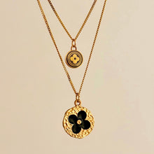 Load image into Gallery viewer, Authentic repurposed Louis Vuitton monogram set - two necklaces
