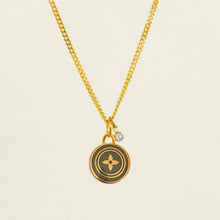 Load image into Gallery viewer, Authentic repurposed Louis Vuitton monogram necklace - light brown

