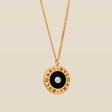 Load image into Gallery viewer, Authentic repurposed Bvlgari crystal necklace
