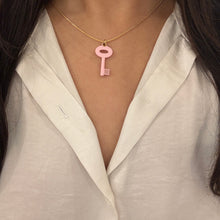 Load image into Gallery viewer, Authentic repurposed Louis Vuitton necklace
