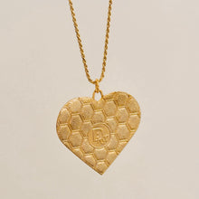 Load image into Gallery viewer, Authentic repurposed Dior heart necklace - medium size
