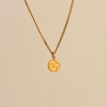 Load image into Gallery viewer, Authentic repurposed Louis Vuitton monogram flower necklace
