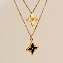 Load image into Gallery viewer, Authentic repurposed Louis Vuitton monogram set - two necklaces
