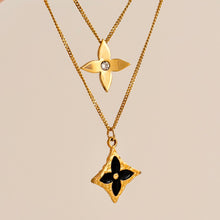 Load image into Gallery viewer, Authentic repurposed Louis Vuitton monogram set - two necklaces

