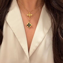 Load image into Gallery viewer, Authentic repurposed Louis Vuitton monogram set - two necklaces
