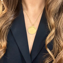 Load image into Gallery viewer, Authentic repurposed Louis Vuitton coin necklace
