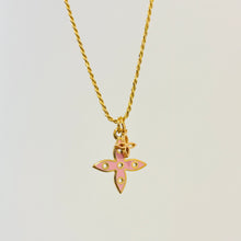 Load image into Gallery viewer, Authentic repurposed Louis Vuitton monogram necklace - reversible
