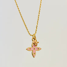 Load image into Gallery viewer, Authentic repurposed Louis Vuitton monogram necklace - reversible
