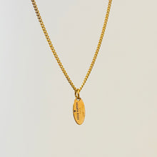 Load image into Gallery viewer, Authentic repurposed Louis Vuitton mini tag necklace
