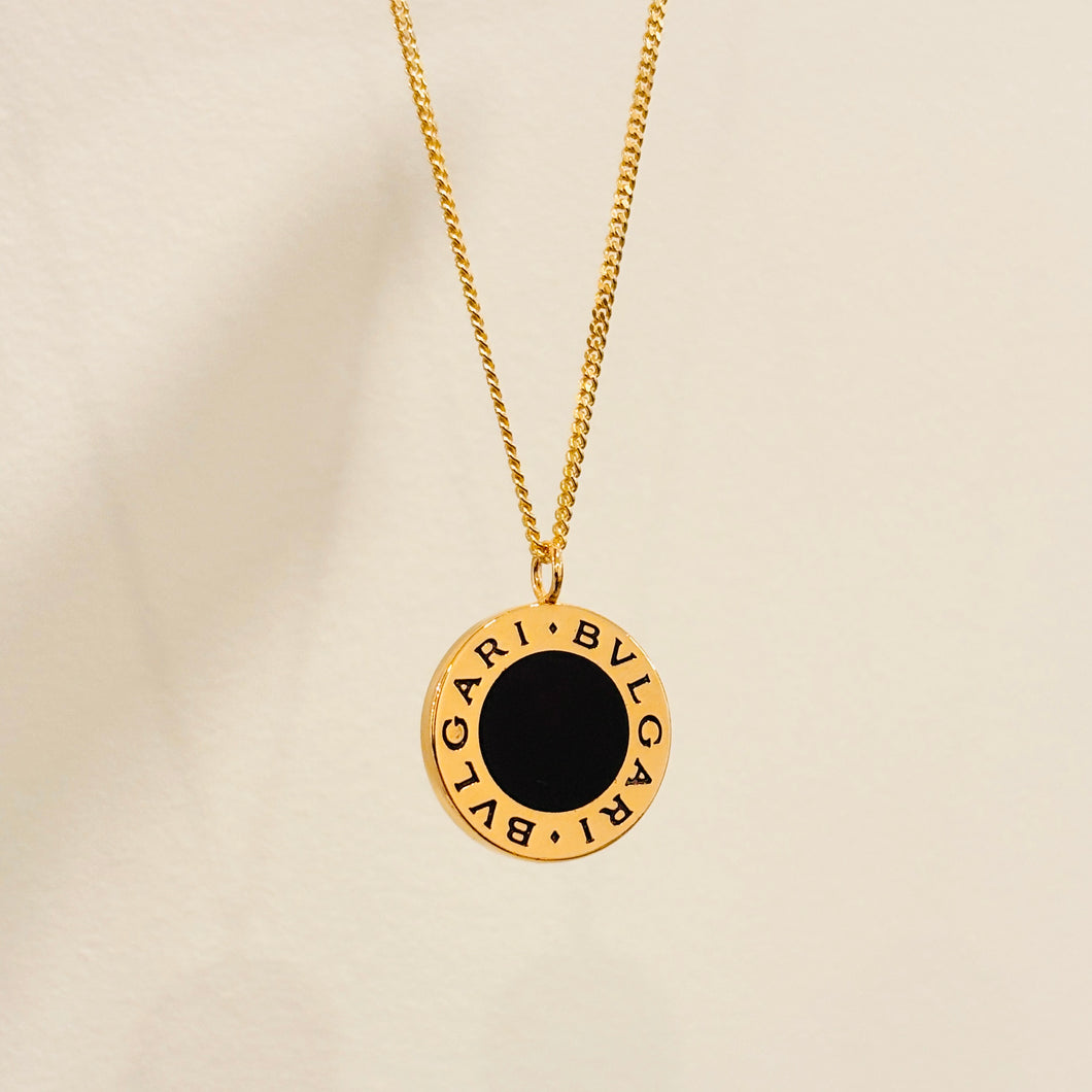 Authentic repurposed Bvlgari necklace
