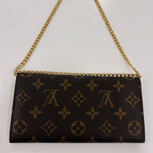 Load image into Gallery viewer, Authentic Louis Vuitton wallet with crossbody chain
