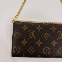 Load image into Gallery viewer, Authentic Louis Vuitton wallet with crossbody chain
