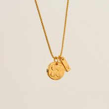 Load image into Gallery viewer, Authentic repurposed Louis Vuitton monogram necklace
