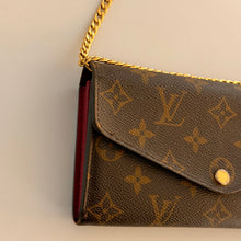 Load image into Gallery viewer, Authentic Louis Vuitton crossbody wallet
