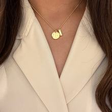 Load image into Gallery viewer, Authentic repurposed Louis Vuitton monogram necklace
