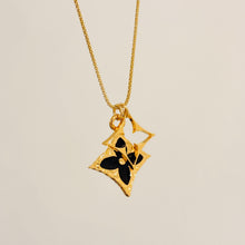 Load image into Gallery viewer, Authentic repurposed Louis Vuitton monogram necklace
