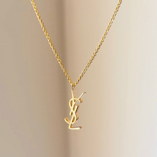 Load image into Gallery viewer, Authentic repurposed YSL necklace - medium size
