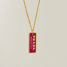 Load image into Gallery viewer, Authentic repurposed Prada necklace - small size
