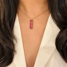 Load image into Gallery viewer, Authentic repurposed Prada necklace - small size
