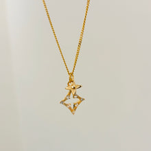 Load image into Gallery viewer, Authentic repurposed Louis Vuitton monogram necklace
