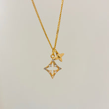 Load image into Gallery viewer, Authentic repurposed Louis Vuitton monogram necklace
