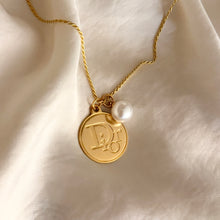 Load image into Gallery viewer, Authentic repurposed Dior necklace
