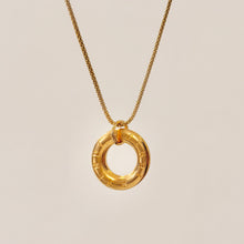 Load image into Gallery viewer, Authentic repurposed Fendi engraved necklace
