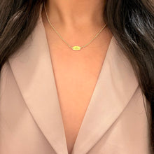 Load image into Gallery viewer, Authentic repurposed Valentino mini necklace

