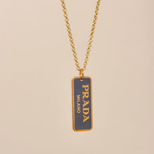 Load image into Gallery viewer, Authentic repurposed Prada necklace
