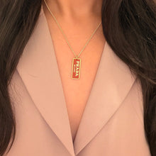 Load image into Gallery viewer, Authentic repurposed Prada necklace

