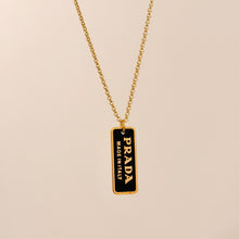 Load image into Gallery viewer, Authentic repurposed Prada necklace
