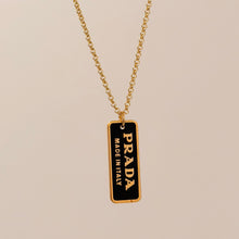 Load image into Gallery viewer, Authentic repurposed Prada necklace
