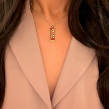 Load image into Gallery viewer, Authentic repurposed Prada necklace
