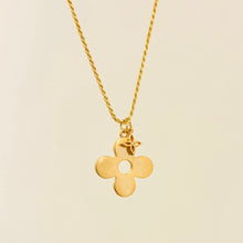 Load image into Gallery viewer, Authentic repurposed Louis Vuitton monogram necklace
