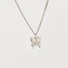 Load image into Gallery viewer, Authentic repurposed Gucci necklace silver
