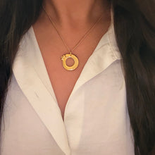 Load image into Gallery viewer, Authentic repurposed Cartier Panthère necklace

