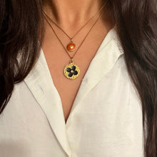Load image into Gallery viewer, Authentic repurposed Louis Vuitton monogram set - two necklaces
