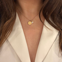 Load image into Gallery viewer, Authentic repurposed Louis Vuitton monogram charm necklace
