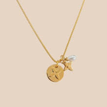 Load image into Gallery viewer, Authentic repurposed Louis Vuitton monogram charm necklace
