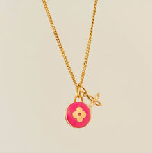 Load image into Gallery viewer, Authentic repurposed Louis Vuitton monogram necklace
